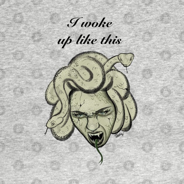 Medusa I woke up like this by JJacobs